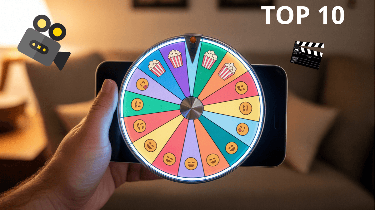 Top 10 Action Movies Spin Wheel
